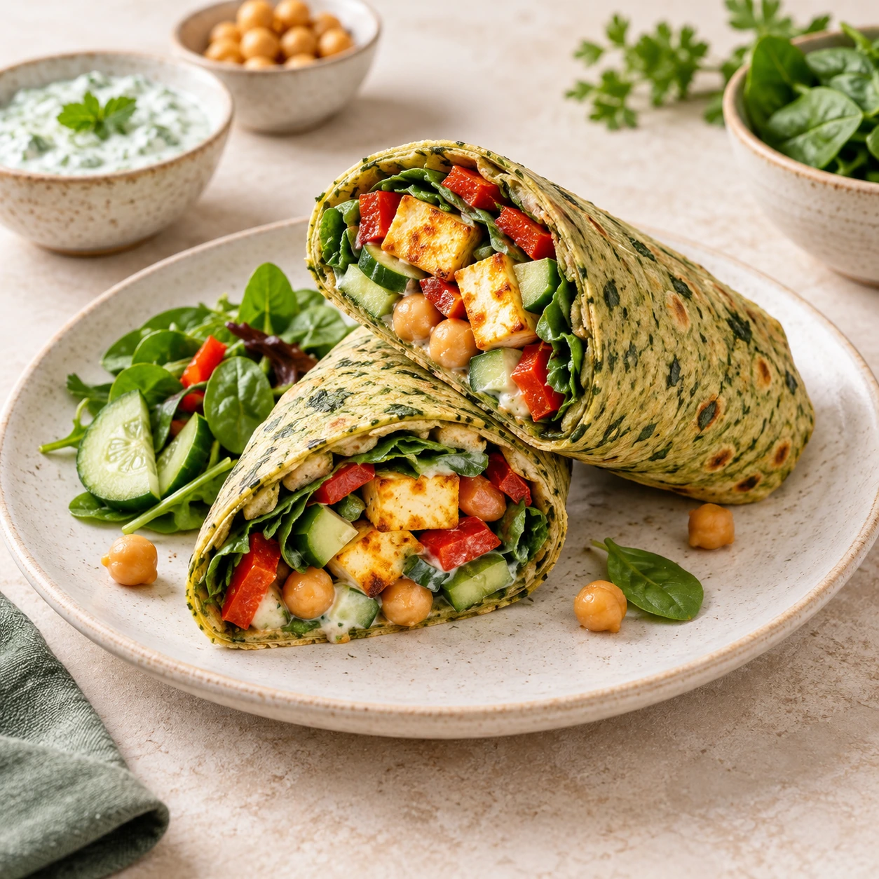 10″ Fenugreek Wrap