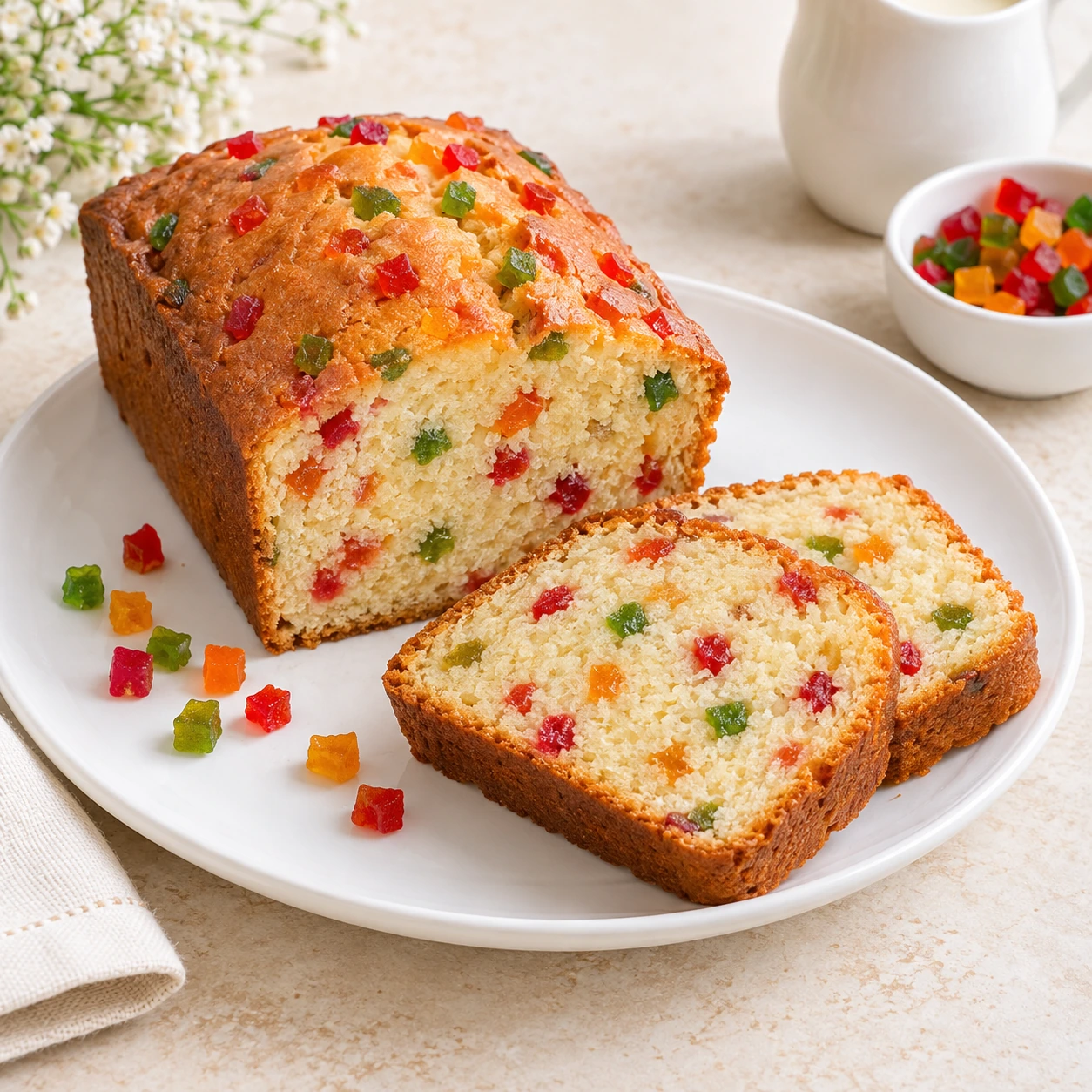 Tutti Frutti Pound Cake