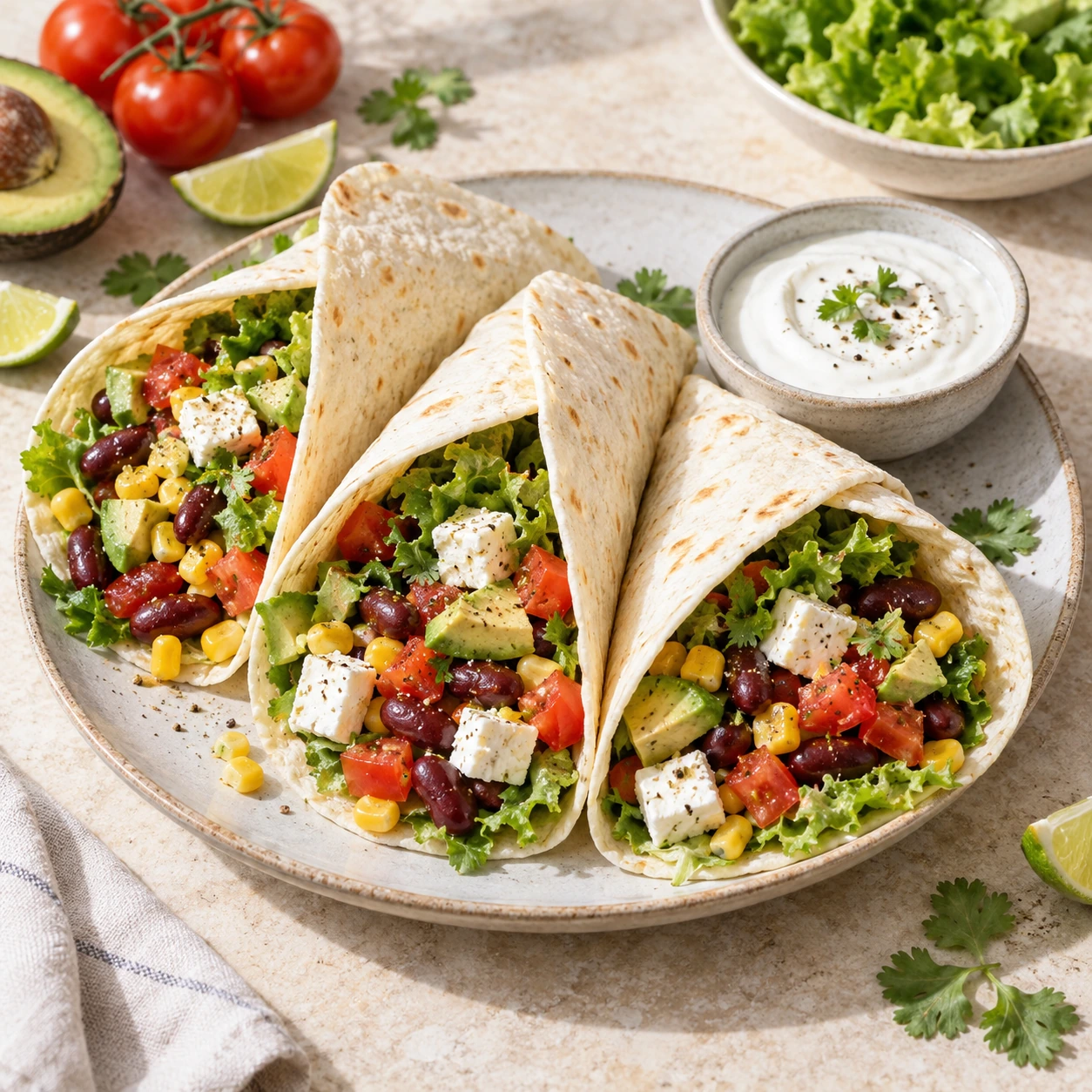 White Tortillas